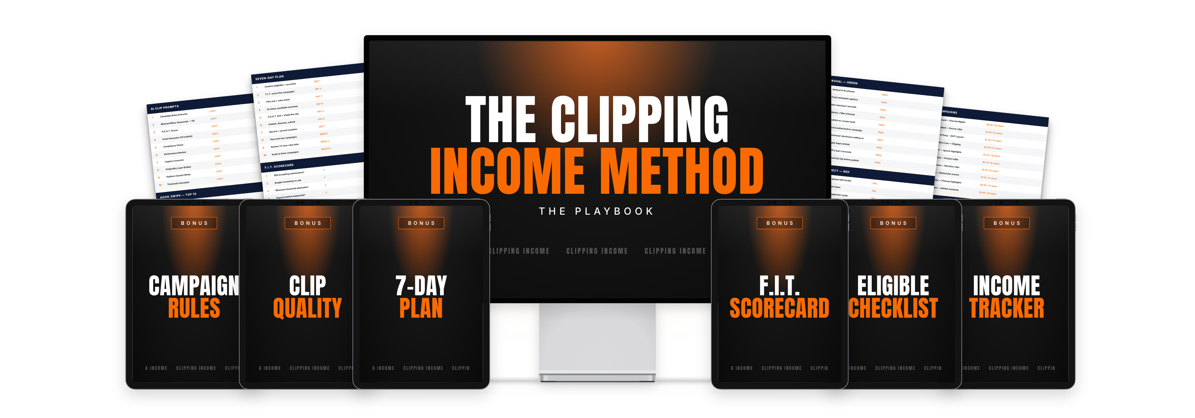 The Clipping Income Method + 6 Bonuses
